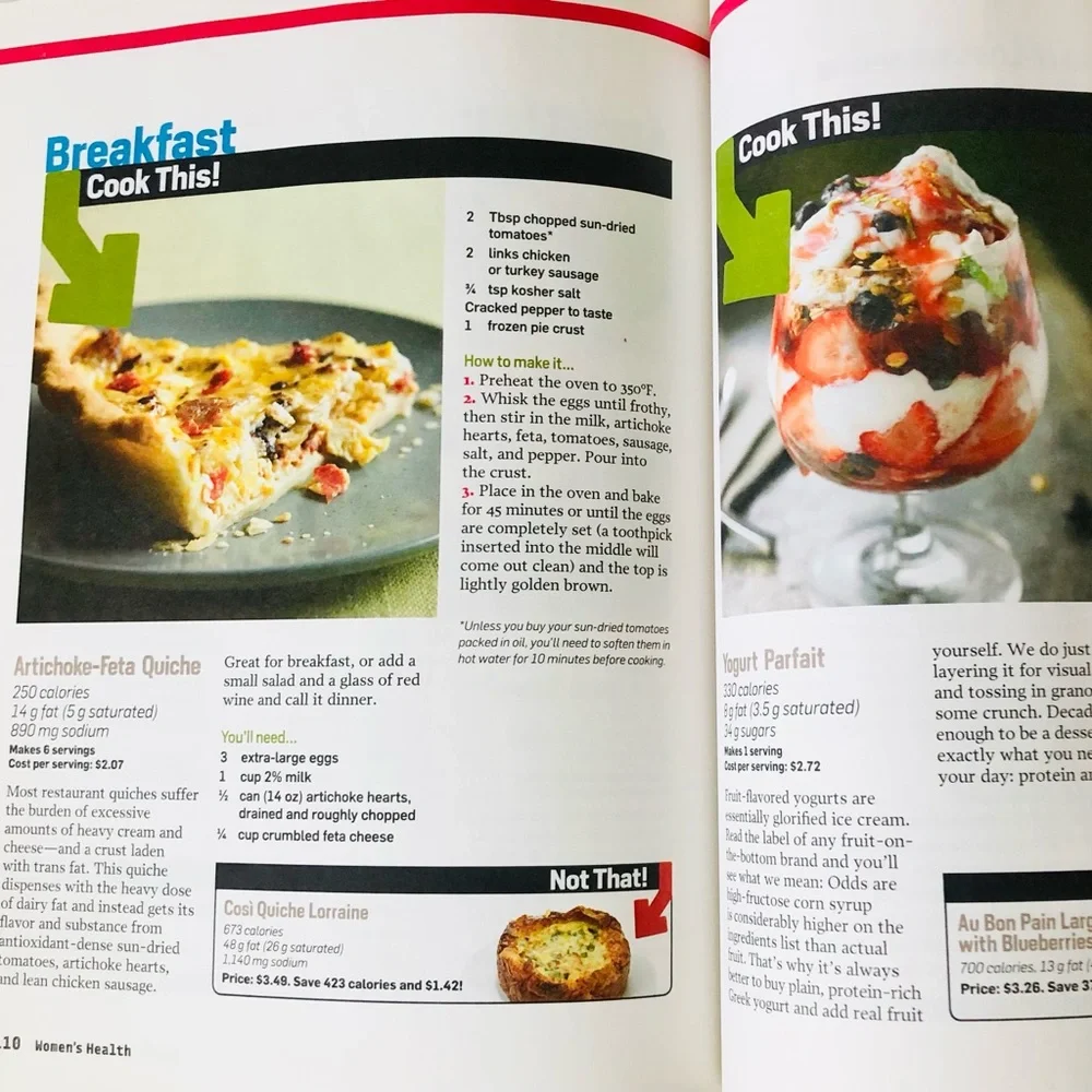 ✅ 5 for $25 - Women’s Health Eat This Not That